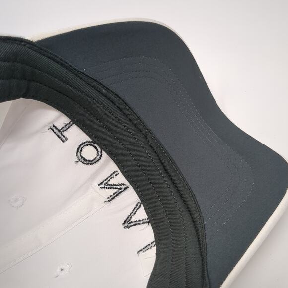 Tonal Strapback Hat White One Size Embroidered Nike Swoosh Dri-Fit - Picture 8 of 10